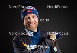 27.02.2019, Seefeld, Austria (AUT): Martin Johnsrud Sundby (NOR) - FIS nordic world ski championships, cross-country, medals, Seefeld (AUT). www.nordicfocus.com. Free handout image for editorial use for print and online media. No secondary purchase. © GEPA-pictures/WSC Seefeld 2019 