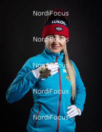 28.02.2019, Seefeld, Austria (AUT): Natalia Nepryaeva (RUS) - FIS nordic world ski championships, cross-country, medals, Seefeld (AUT). www.nordicfocus.com. Free handout image for editorial use for print and online media. No secondary purchase. © GEPA-pictures/WSC Seefeld 2019 