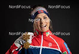 26.02.2019, Seefeld, Austria (AUT): Therese Johaug (NOR)  - FIS nordic world ski championships, cross-country, medals, Seefeld (AUT). www.nordicfocus.com. Free handout image for editorial use for print and online media. No secondary purchase. © GEPA-pictures/WSC Seefeld 2019 