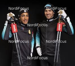 21.02.2019, Seefeld, Austria (AUT): Richard Jouve (FRA), Maurice Manificat (FRA), (l-r)  - FIS nordic world ski championships, cross-country, medals, Seefeld (AUT). www.nordicfocus.com. © Modica/NordicFocus. Every downloaded picture is fee-liable.