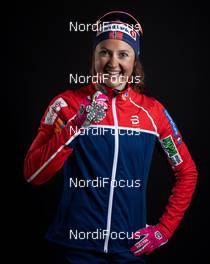 23.02.2019, Seefeld, Austria (AUT):  Ingvild Flugstad Oestberg (NOR) - FIS nordic world ski championships, cross-country, medals, Seefeld (AUT). www.nordicfocus.com. Free handout image for editorial use for print and online media. No secondary purchase. © GEPA-pictures/WSC Seefeld 2019 
