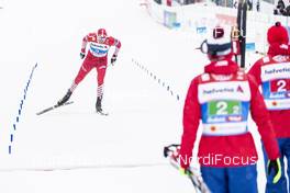 01.03.2019, Seefeld, Austria (AUT): Sergey Ustiugov ((RUS)) - FIS nordic world ski championships, cross-country, 4x10km men, Seefeld (AUT). www.nordicfocus.com. © Modica/NordicFocus. Every downloaded picture is fee-liable.