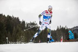 01.03.2019, Seefeld, Austria (AUT): Viktor Thorn ((SWE)) - FIS nordic world ski championships, cross-country, 4x10km men, Seefeld (AUT). www.nordicfocus.com. © Modica/NordicFocus. Every downloaded picture is fee-liable.