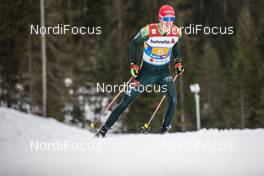 01.03.2019, Seefeld, Austria (AUT): Florian Notz ((GER)) - FIS nordic world ski championships, cross-country, 4x10km men, Seefeld (AUT). www.nordicfocus.com. © Modica/NordicFocus. Every downloaded picture is fee-liable.