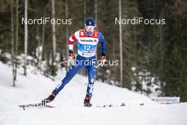 01.03.2019, Seefeld, Austria (AUT): Simeon Hamilton ((USA)) - FIS nordic world ski championships, cross-country, 4x10km men, Seefeld (AUT). www.nordicfocus.com. © Modica/NordicFocus. Every downloaded picture is fee-liable.