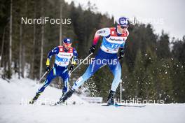 01.03.2019, Seefeld, Austria (AUT): Toni Livers ((SUI)) - FIS nordic world ski championships, cross-country, 4x10km men, Seefeld (AUT). www.nordicfocus.com. © Modica/NordicFocus. Every downloaded picture is fee-liable.