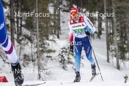 01.03.2019, Seefeld, Austria (AUT): Jonas Baumann ((SUI)) - FIS nordic world ski championships, cross-country, 4x10km men, Seefeld (AUT). www.nordicfocus.com. © Modica/NordicFocus. Every downloaded picture is fee-liable.
