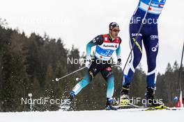 01.03.2019, Seefeld, Austria (AUT): Richard Jouve ((FRA)) - FIS nordic world ski championships, cross-country, 4x10km men, Seefeld (AUT). www.nordicfocus.com. © Modica/NordicFocus. Every downloaded picture is fee-liable.