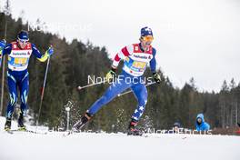 01.03.2019, Seefeld, Austria (AUT): David Norris ((USA)) - FIS nordic world ski championships, cross-country, 4x10km men, Seefeld (AUT). www.nordicfocus.com. © Modica/NordicFocus. Every downloaded picture is fee-liable.