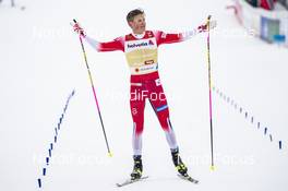 01.03.2019, Seefeld, Austria (AUT): Johannes Hoesflot Klaebo ((NOR)) - FIS nordic world ski championships, cross-country, 4x10km men, Seefeld (AUT). www.nordicfocus.com. © Modica/NordicFocus. Every downloaded picture is fee-liable.