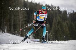 01.03.2019, Seefeld, Austria (AUT): Clement Parisse ((FRA)) - FIS nordic world ski championships, cross-country, 4x10km men, Seefeld (AUT). www.nordicfocus.com. © Modica/NordicFocus. Every downloaded picture is fee-liable.