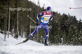 01.03.2019, Seefeld, Austria (AUT): Matti Heikkinen ((FIN)) - FIS nordic world ski championships, cross-country, 4x10km men, Seefeld (AUT). www.nordicfocus.com. © Modica/NordicFocus. Every downloaded picture is fee-liable.