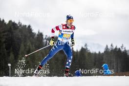 01.03.2019, Seefeld, Austria (AUT): David Norris ((USA)) - FIS nordic world ski championships, cross-country, 4x10km men, Seefeld (AUT). www.nordicfocus.com. © Modica/NordicFocus. Every downloaded picture is fee-liable.