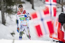01.03.2019, Seefeld, Austria (AUT): Calle Halfvarsson ((SWE)) - FIS nordic world ski championships, cross-country, 4x10km men, Seefeld (AUT). www.nordicfocus.com. © Modica/NordicFocus. Every downloaded picture is fee-liable.