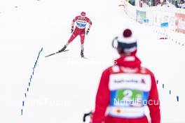 01.03.2019, Seefeld, Austria (AUT): Sergey Ustiugov ((RUS)) - FIS nordic world ski championships, cross-country, 4x10km men, Seefeld (AUT). www.nordicfocus.com. © Modica/NordicFocus. Every downloaded picture is fee-liable.