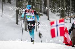 01.03.2019, Seefeld, Austria (AUT): Maurice Manificat ((FRA)) - FIS nordic world ski championships, cross-country, 4x10km men, Seefeld (AUT). www.nordicfocus.com. © Modica/NordicFocus. Every downloaded picture is fee-liable.