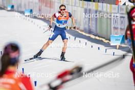 28.02.2019, Seefeld, Austria (AUT): Jessica Diggins (USA) - FIS nordic world ski championships, cross-country, 4x5km women, Seefeld (AUT). www.nordicfocus.com. © Modica/NordicFocus. Every downloaded picture is fee-liable.