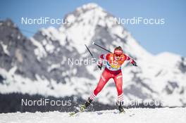 28.02.2019, Seefeld, Austria (AUT): Anna Nechaevskaya (RUS) - FIS nordic world ski championships, cross-country, 4x5km women, Seefeld (AUT). www.nordicfocus.com. © Modica/NordicFocus. Every downloaded picture is fee-liable.