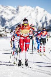 28.02.2019, Seefeld, Austria (AUT): Heidi Weng (NOR) - FIS nordic world ski championships, cross-country, 4x5km women, Seefeld (AUT). www.nordicfocus.com. © Modica/NordicFocus. Every downloaded picture is fee-liable.