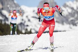 28.02.2019, Seefeld, Austria (AUT): Natalia Nepryaeva (RUS) - FIS nordic world ski championships, cross-country, 4x5km women, Seefeld (AUT). www.nordicfocus.com. © Modica/NordicFocus. Every downloaded picture is fee-liable.