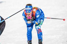 28.02.2019, Seefeld, Austria (AUT): Elisa Brocard (ITA) - FIS nordic world ski championships, cross-country, 4x5km women, Seefeld (AUT). www.nordicfocus.com. © Modica/NordicFocus. Every downloaded picture is fee-liable.