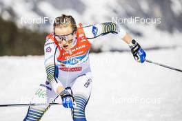 28.02.2019, Seefeld, Austria (AUT): Stina Nilsson (SWE) - FIS nordic world ski championships, cross-country, 4x5km women, Seefeld (AUT). www.nordicfocus.com. © Modica/NordicFocus. Every downloaded picture is fee-liable.