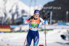 28.02.2019, Seefeld, Austria (AUT): Nadine Faehndrich (SUI) - FIS nordic world ski championships, cross-country, 4x5km women, Seefeld (AUT). www.nordicfocus.com. © Modica/NordicFocus. Every downloaded picture is fee-liable.