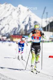 28.02.2019, Seefeld, Austria (AUT): Katja Visnar (SLO) - FIS nordic world ski championships, cross-country, 4x5km women, Seefeld (AUT). www.nordicfocus.com. © Modica/NordicFocus. Every downloaded picture is fee-liable.