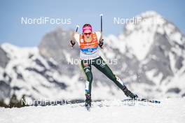 28.02.2019, Seefeld, Austria (AUT): Laura Gimmler (GER) - FIS nordic world ski championships, cross-country, 4x5km women, Seefeld (AUT). www.nordicfocus.com. © Modica/NordicFocus. Every downloaded picture is fee-liable.