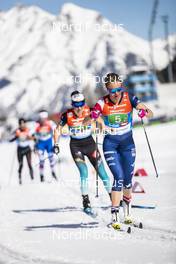28.02.2019, Seefeld, Austria (AUT): Sadie Bjornsen (USA) - FIS nordic world ski championships, cross-country, 4x5km women, Seefeld (AUT). www.nordicfocus.com. © Modica/NordicFocus. Every downloaded picture is fee-liable.