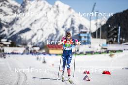 28.02.2019, Seefeld, Austria (AUT): Sadie Bjornsen (USA) - FIS nordic world ski championships, cross-country, 4x5km women, Seefeld (AUT). www.nordicfocus.com. © Modica/NordicFocus. Every downloaded picture is fee-liable.