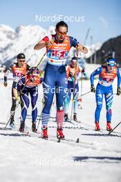 28.02.2019, Seefeld, Austria (AUT): Julia Kern (USA) - FIS nordic world ski championships, cross-country, 4x5km women, Seefeld (AUT). www.nordicfocus.com. © Modica/NordicFocus. Every downloaded picture is fee-liable.