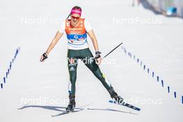 28.02.2019, Seefeld, Austria (AUT): Laura Gimmler (GER) - FIS nordic world ski championships, cross-country, 4x5km women, Seefeld (AUT). www.nordicfocus.com. © Modica/NordicFocus. Every downloaded picture is fee-liable.