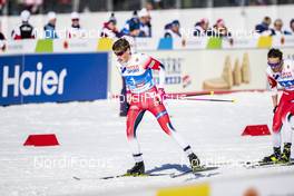 23.02.2019, Seefeld, Austria (AUT): Johannes Hoesflot Klaebo (NOR) - FIS nordic world ski championships, cross-country, skiathlon men, Seefeld (AUT). www.nordicfocus.com. © Modica/NordicFocus. Every downloaded picture is fee-liable.