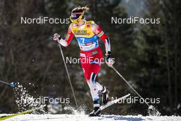 23.02.2019, Seefeld, Austria (AUT): Heidi Weng (NOR) - FIS nordic world ski championships, cross-country, skiathlon women, Seefeld (AUT). www.nordicfocus.com. © Modica/NordicFocus. Every downloaded picture is fee-liable.