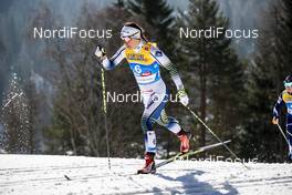 23.02.2019, Seefeld, Austria (AUT): Charlotte Kalla (SWE) - FIS nordic world ski championships, cross-country, skiathlon women, Seefeld (AUT). www.nordicfocus.com. © Modica/NordicFocus. Every downloaded picture is fee-liable.
