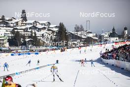 23.02.2019, Seefeld, Austria (AUT): Evelina Settlin (SWE) - FIS nordic world ski championships, cross-country, skiathlon women, Seefeld (AUT). www.nordicfocus.com. © Modica/NordicFocus. Every downloaded picture is fee-liable.