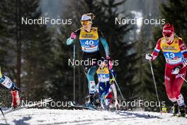 23.02.2019, Seefeld, Austria (AUT): Delphine Claudel (FRA) - FIS nordic world ski championships, cross-country, skiathlon women, Seefeld (AUT). www.nordicfocus.com. © Modica/NordicFocus. Every downloaded picture is fee-liable.