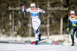 24.02.2019, Seefeld, Austria (AUT): Maja Dahlqvist (SWE) - FIS nordic world ski championships, cross-country, team sprint, Seefeld (AUT). www.nordicfocus.com. © Modica/NordicFocus. Every downloaded picture is fee-liable.