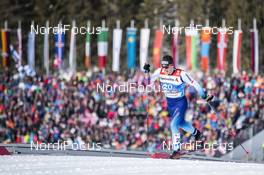 24.02.2019, Seefeld, Austria (AUT): Jovian Hediger (SUI) - FIS nordic world ski championships, cross-country, team sprint, Seefeld (AUT). www.nordicfocus.com. © Modica/NordicFocus. Every downloaded picture is fee-liable.