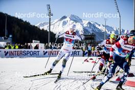 24.02.2019, Seefeld, Austria (AUT): Viktor Thorn (SWE) - FIS nordic world ski championships, cross-country, team sprint, Seefeld (AUT). www.nordicfocus.com. © Modica/NordicFocus. Every downloaded picture is fee-liable.