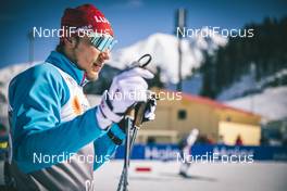 21.02.2019, Seefeld, Austria (AUT): Gleb Retivykh (RUS) - FIS nordic world ski championships, cross-country, training, Seefeld (AUT). www.nordicfocus.com. © Modica/NordicFocus. Every downloaded picture is fee-liable.