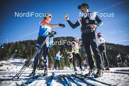 20.02.2019, Seefeld, Austria (AUT): Jessica Diggins (USA) - FIS nordic world ski championships, cross-country, training, Seefeld (AUT). www.nordicfocus.com. © Modica/NordicFocus. Every downloaded picture is fee-liable.