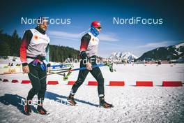 21.02.2019, Seefeld, Austria (AUT): Jovian Hediger (SUI) - FIS nordic world ski championships, cross-country, training, Seefeld (AUT). www.nordicfocus.com. © Modica/NordicFocus. Every downloaded picture is fee-liable.