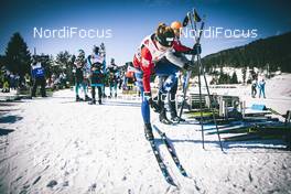 21.02.2019, Seefeld, Austria (AUT): Sophie Caldwell (USA) - FIS nordic world ski championships, cross-country, training, Seefeld (AUT). www.nordicfocus.com. © Modica/NordicFocus. Every downloaded picture is fee-liable.