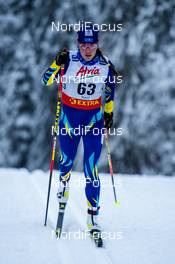 30.11.2019, Ruka, Finland (FIN): Olga Mandrika (KAZ) - FIS world cup cross-country, 10km women, Ruka (FIN). www.nordicfocus.com. © Vianney THIBAUT/NordicFocus. Every downloaded picture is fee-liable.