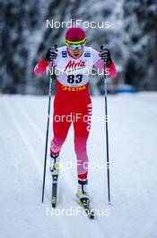 30.11.2019, Ruka, Finland (FIN): Chunxue Chi (CHN) - FIS world cup cross-country, 10km women, Ruka (FIN). www.nordicfocus.com. © Vianney THIBAUT/NordicFocus. Every downloaded picture is fee-liable.