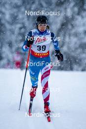 30.11.2019, Ruka, Finland (FIN): Rosie Frankowski (USA) - FIS world cup cross-country, 10km women, Ruka (FIN). www.nordicfocus.com. © Vianney THIBAUT/NordicFocus. Every downloaded picture is fee-liable.
