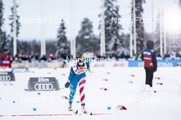 30.11.2019, Ruka, Finland (FIN): Sadie Maubet Bjornsen (USA) - FIS world cup cross-country, 10km women, Ruka (FIN). www.nordicfocus.com. © Modica/NordicFocus. Every downloaded picture is fee-liable.