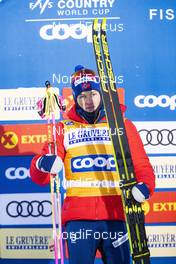 30.11.2019, Ruka, Finland (FIN): Johannes Hoesflot Klaebo (NOR) - FIS world cup cross-country, 15km men, Ruka (FIN). www.nordicfocus.com. © Modica/NordicFocus. Every downloaded picture is fee-liable.